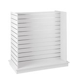 Présentoir Atlantique rainuré 4 faces - Meubles rainurés