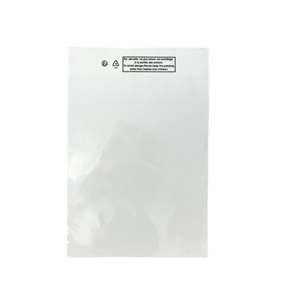 Sachets plastique à fermeture adhésive