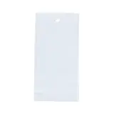 Sachet plastique haute brillance avec rabat adhésif et trou d'aération 8x12cm BOPP 40µ - Sachet de conditionnement - Lot de 1000