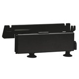 Embase noir sablé 20x11