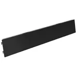 Fond plein noir sablé 66,5x10