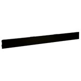 Fond plein noir sablé 100x15