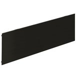 Fond plein noir sablé 133x20