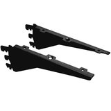 Consoles inclinables noir sablé pour tablettes 20 cm