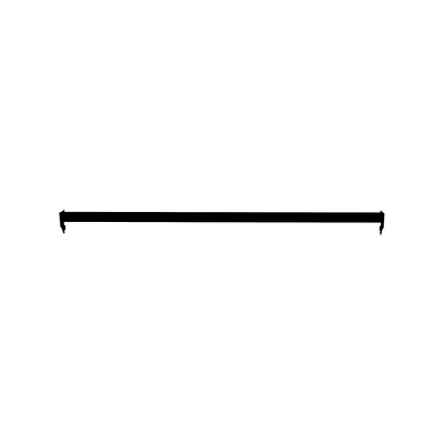 Barre de charge noir sablé L 100 cm - Ligne Store noir Sablé pas de 25 mm