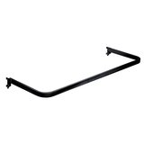 Barre de penderie noir sablé L 100 cm