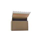 Carton d'expédition brun avec bande adhésive 17,5 x 10,5 x 10 cm - Boîte carton - Lot de 20
