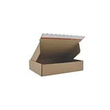 Carton d'expédition avec bande adhésive brun 23 x 16 x 5 cm - Boîte carton - Lot de 20