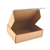 Carton d'expédition e-commerce 38x26x12 cm brun avec bande adhésive - Boîte carton - Lot de 20