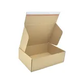 Carton d'expédition e-commerce 40x30x15 cm brun avec bande adhésive - Boîte carton - Lot de 20