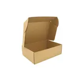 Carton d'expédition brun 38 x 26 x 12 cm - Boîte carton à oreilles - Lot de 20
