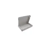 Carton d'expédition blanc 13x8,5x2,6 cm – Boîte carton kraft renforcé 355g – fermeture sans adhésif - Lot de 20