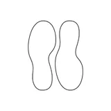 Pieds adhésifs pour marquage au sol