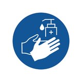 Autocollants Lavage des mains obligatoire