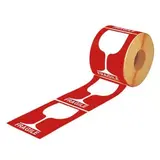 Étiquettes d'expédition Verre / Fragile 12 x 8 cm