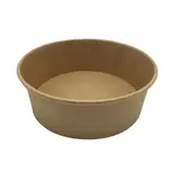 Saladiers ronds en kraft naturel