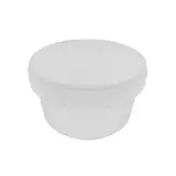 Pot inviolable plastique 350 ml - Pot à sauce micro-ondable - Lot de 25