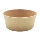 Saladiers ronds en kraft naturel