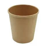 Pot à soupe carton kraft avec revêtement 286 ml ø 9,6 x ø 7,5 x 6 cm - Pot carton - Lot de 25