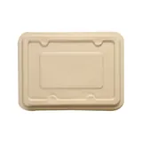 Couvercles pour plateaux repas en bagasse