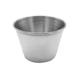 Pot à sauce rond 55ml ø5,7cm inox – Lot de 5