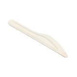 Couteaux en bagasse - Serviettes et couverts jetables
