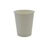 Gobelet boisson chaude 18 cl / 6oz ø 7,8 x 7,8 cm - Gobelet carton - Gobelet café - Blanc - Lot de 50