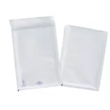 Enveloppe bulles blanche 17x10 cm auto-adhésive - Pochette matelassée - Lot de 50