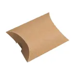 Boîte berlingot carton 9 x 6,5 x 2,5 cm - Kraft brun - Pochette cadeau carton - Lot de 50