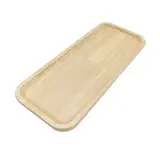 Plateau de service en bois 30 x 13 cm - Plateau de présentation - Assiette de présentation