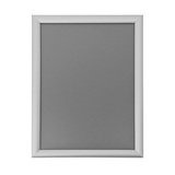 Panneau d'affichage aluminium angles droits - Porte-visuels muraux - à suspendre