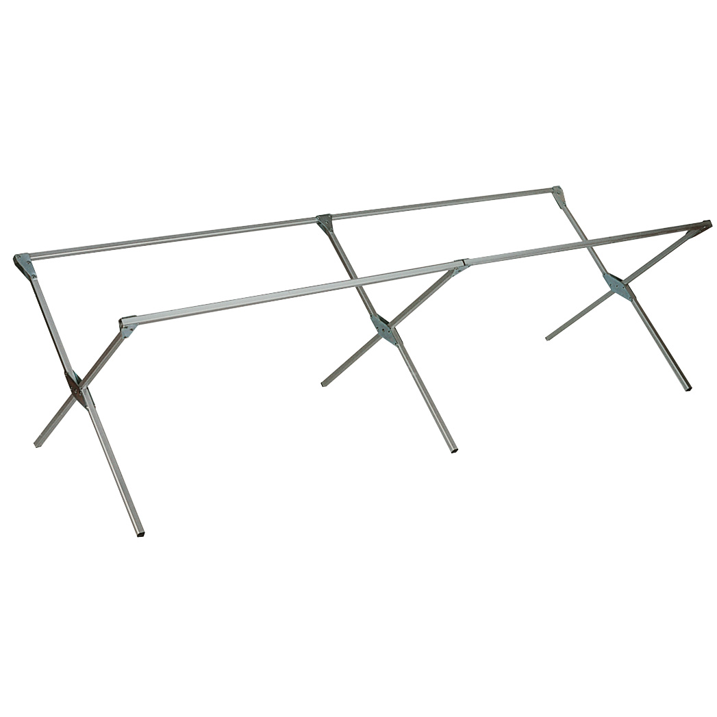 Lit de camp alu pliant 200 x 75 x 75 cm