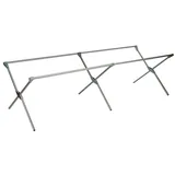 Lit de camp alu pliant 200 x 75 x 75 cm