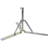 Pied plat lourd de 14 kg pour parasol forain - acier