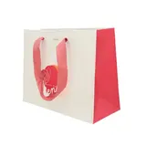 Sacs papier kraft poignées rubans - 22 + 9 x 17 cm - collection Beauté