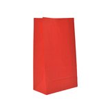 Pochette cadeau SOS kraft rouge 13x8x24 cm 70 g/m² - Paquet de 250