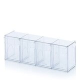 Bac 4 tiroirs basculants 60 x 16,8 x 20,7 cm