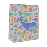 Sac papier motif animaux de la jungle 26x12x32 cm – Paquet de 20