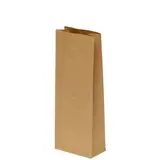 Sac SOS kraft brun 10 x 5,5 x 28,5 cm 80 g/m² – Sac kraft sans poignée - Lot de 100