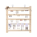 Présentoir à boucles d'oreilles mural