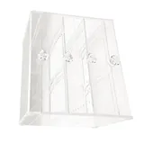 Présentoir bijoux transparent 21,5 x 13 x 19 cm - Organiseur de bijoux