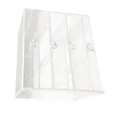 Présentoir bijoux transparent 21,5 x 13 x 19 cm - Organiseur de bijoux