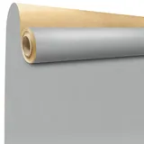 Papier cadeau kraft argent uni 70 cm x 100 m 60 g/m² – le rouleau
