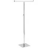 Présentoir réglable porte sac en T H 35 à 63 cm métal chromé - Présentoir sac à main