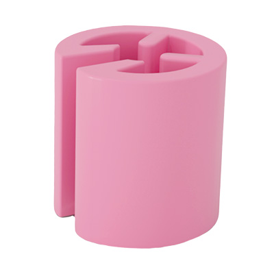 Marqueurs de taille pour cintre ø 1 x 1 cm - Rose - Marques taille pour cintres