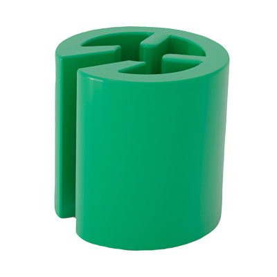 Marqueurs de taille pour cintre ø 1 x 1 cm - Vert