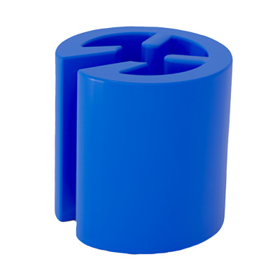 Marqueurs de taille pour cintre ø 1 x 1 cm - Bleu - Marques taille pour cintres