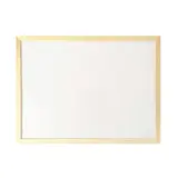 Tableau effaçable à sec avec cadre en bois