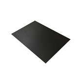 Plaque polypropylène alvéolaire noir 80 x 120 cm 3mm 600 g/m²