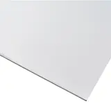 Plaque polypropylène alvéolaire Blanche 80x120cm 3mm – 600g/m² – Unité